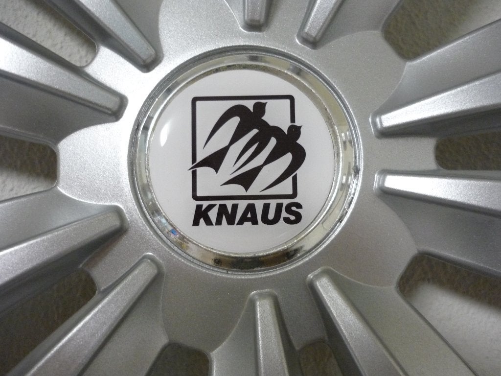 Knaus doming naafstickers caravan en camper 3D, Epoxy, Verzamelen, Verzenden, Nieuw, Overige typen
