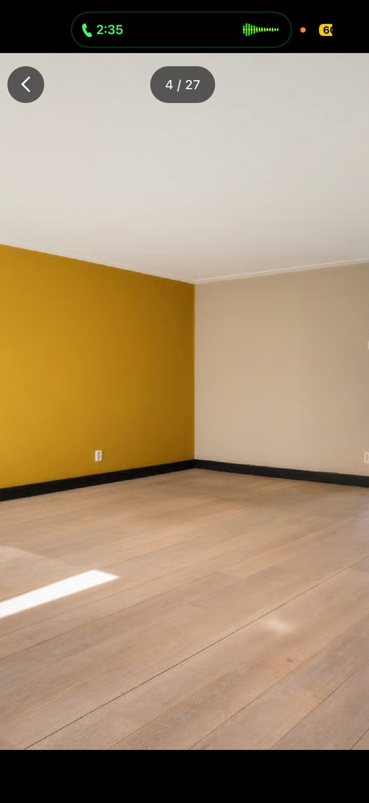 60m2 houten vloer