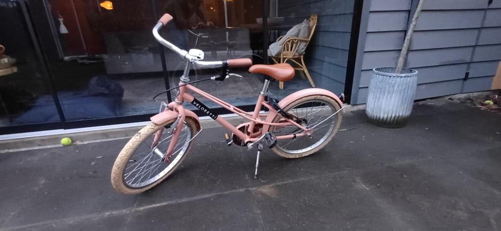 Zalm roze Veloretti fiets 20 inch, Minder dan 47 cm, Ophalen, Gebruikt, Staal