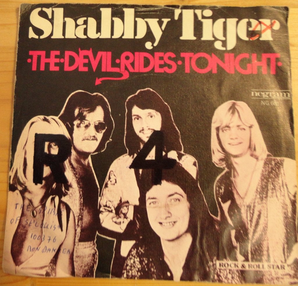 Shabby Tiger > The devil rides tonight, Ophalen of Verzenden, Gebruikt, Pop