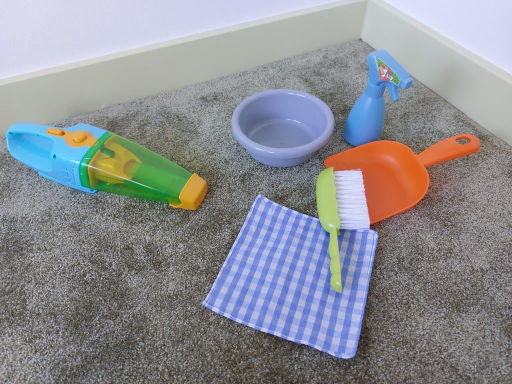 Schoonmaak setje speelgoed, Ophalen of Verzenden, Zo goed als nieuw, Jongen of Meisje