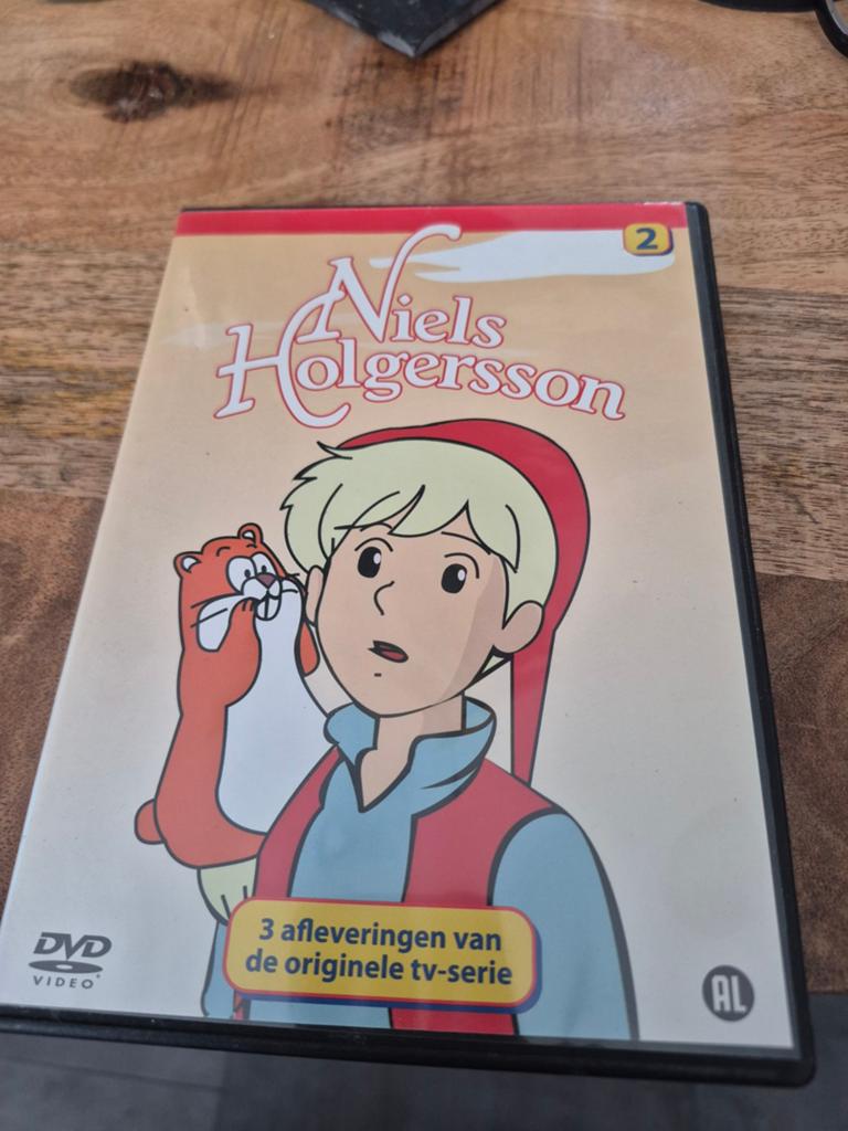 Niels Holgersson DVD - Deel 2 (3 afleveringen), Avontuur, Gebruikt, Alle leeftijden, Ophalen of Verzenden