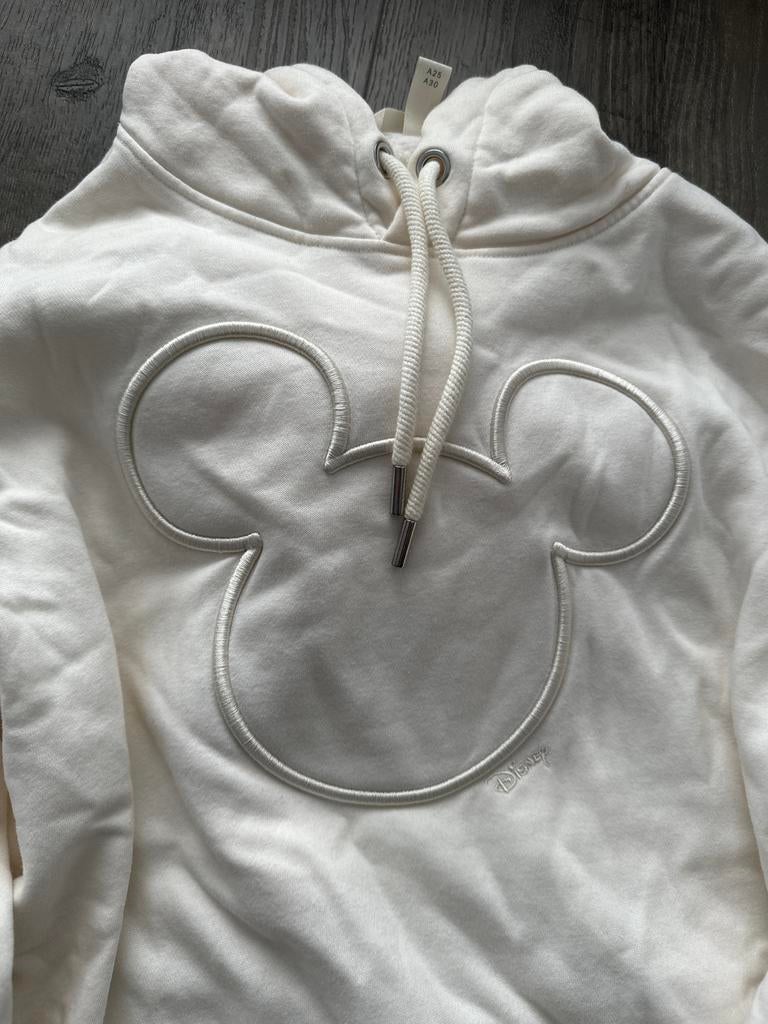 H&M Disney Mickey Mouse hoodie maat S, Ophalen of Verzenden, Gedragen, Maat 36 (S), Wit