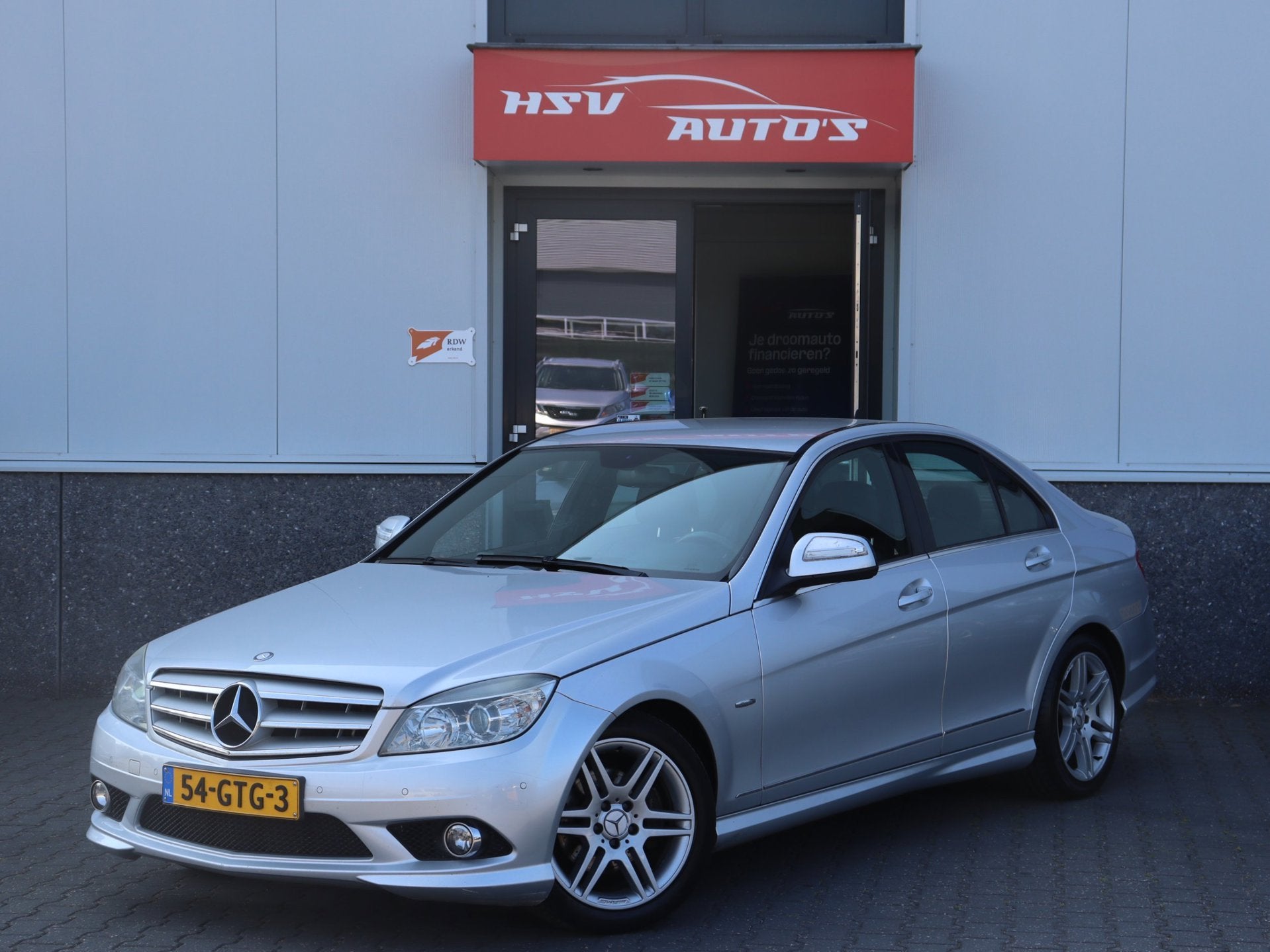 Mercedes-Benz C-klasse 180 K Avantgarde AMG-Line automaat LM, Auto's, Achterwielaandrijving, Origineel Nederlands, Sedan, Euro 4