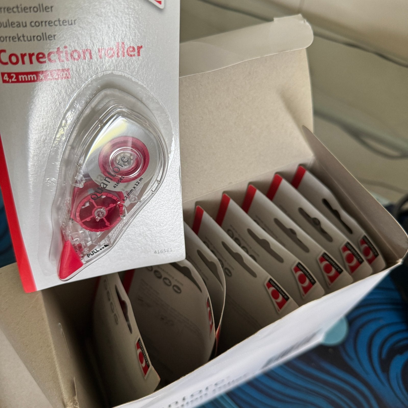 Correction roller, Ophalen, Nieuw
