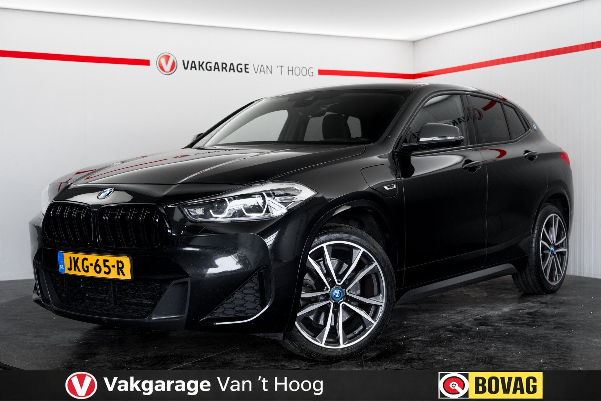 BMW X2 xDrive25e High Executive M-Sport (bj 2022, automaat), Auto's, Automaat, Gebruikt, Zwart, Bedrijf