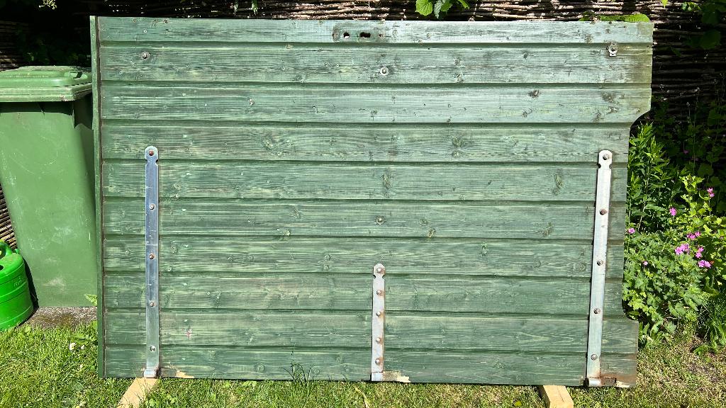 Tuinpoort - gratis -, Tuin en Terras, Tuinpoorten, Ophalen, Gebruikt, Minder dan 100 cm, Draaipoort