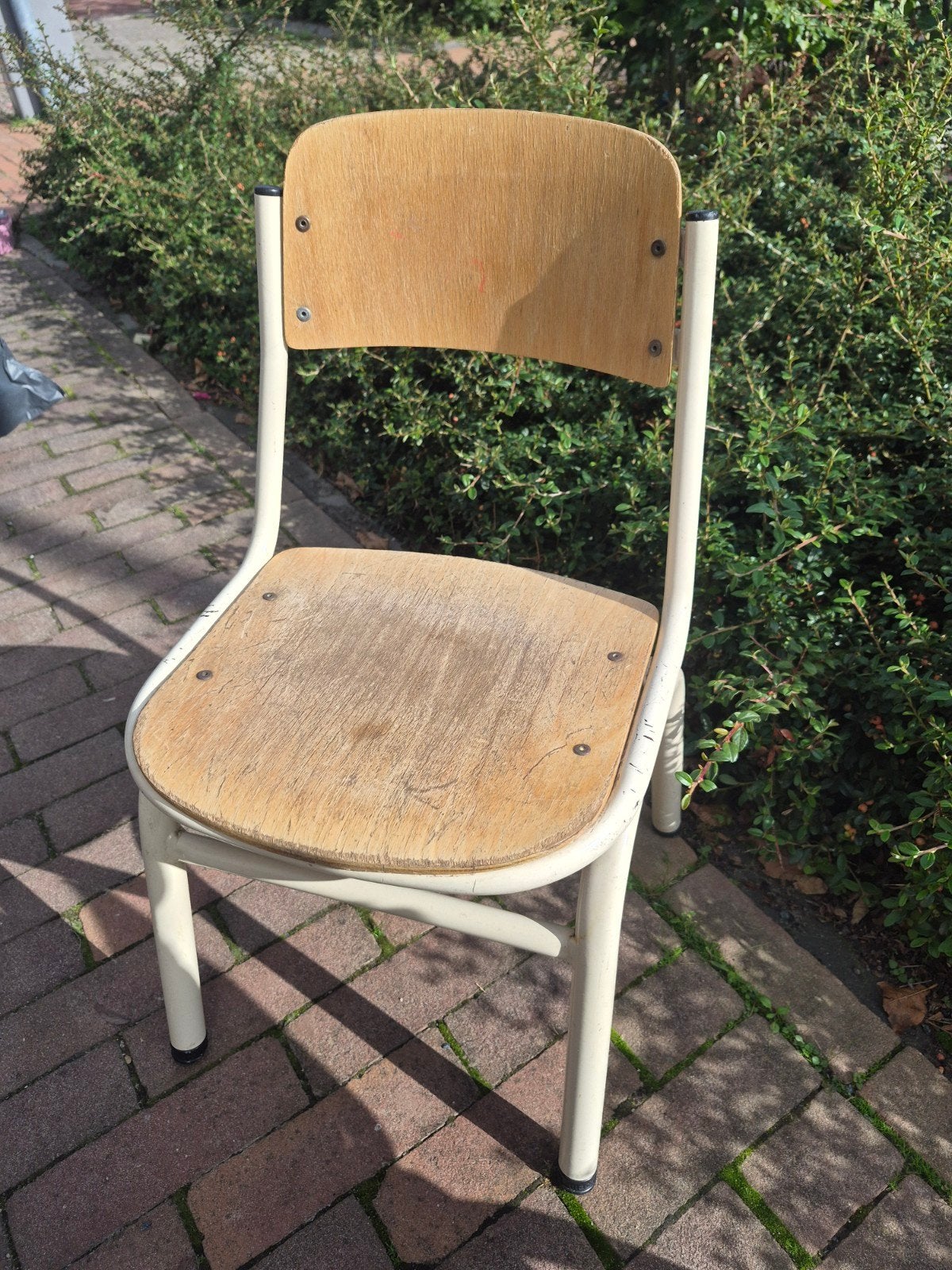 Vintage brocante kinderstoeltje, Kinderen en Baby's, Ophalen, Gebruikt, Overige typen