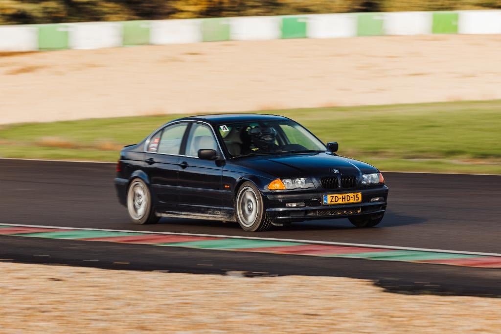 BMW E46 328i Track / Drift Car, Auto's, BMW, 1370 kg, Blauw, 75 €/maand, Handgeschakeld
