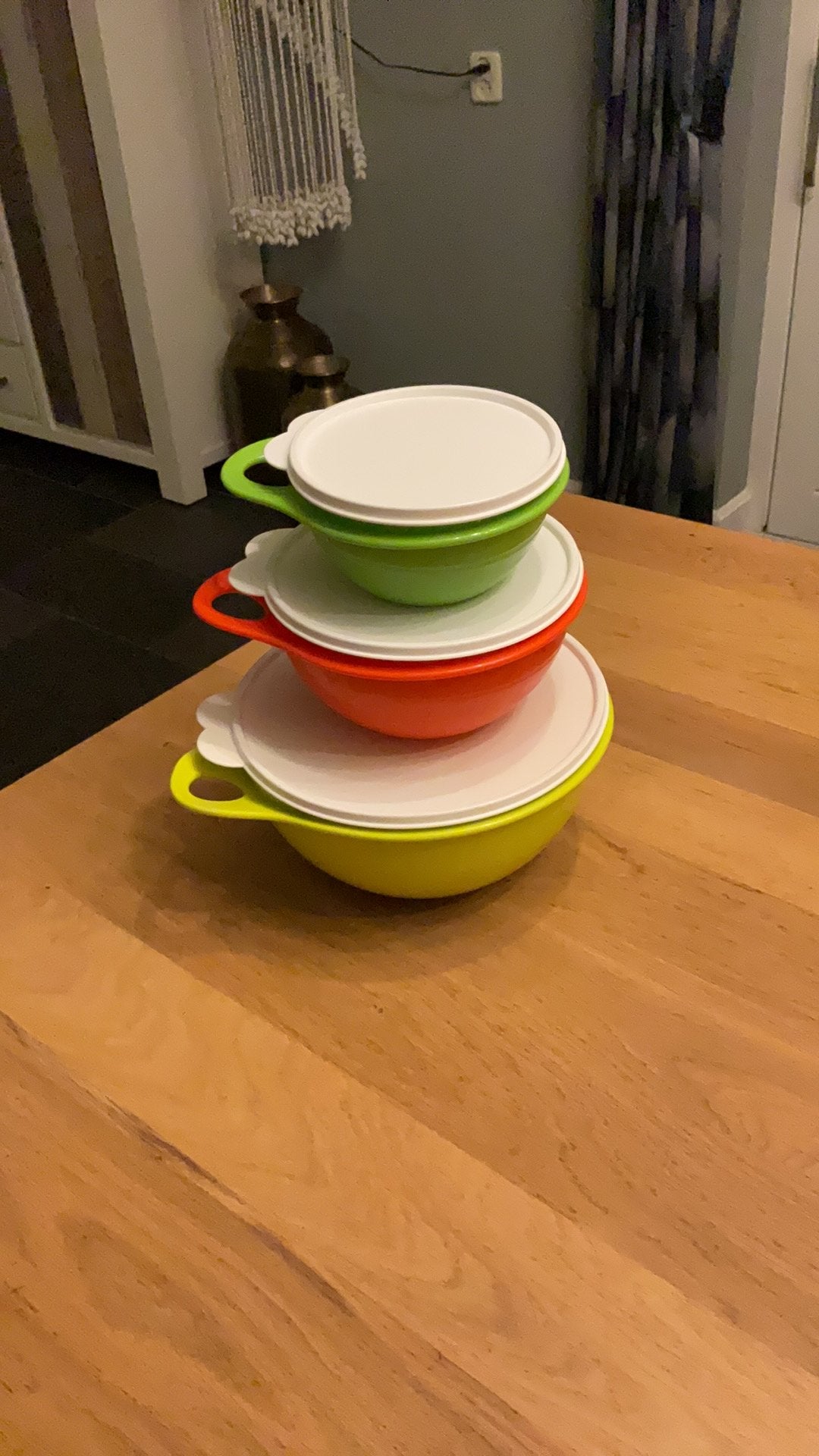 Tupperware 3 wonderkomen, Ophalen of Verzenden