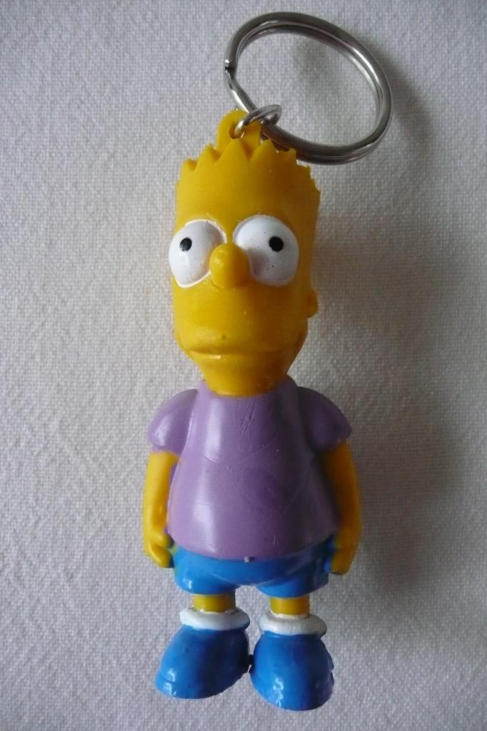 Sleutelhanger Bart Simpson, Verzamelen, Ophalen of Verzenden, Nieuw, Knuffel of Figuurtje