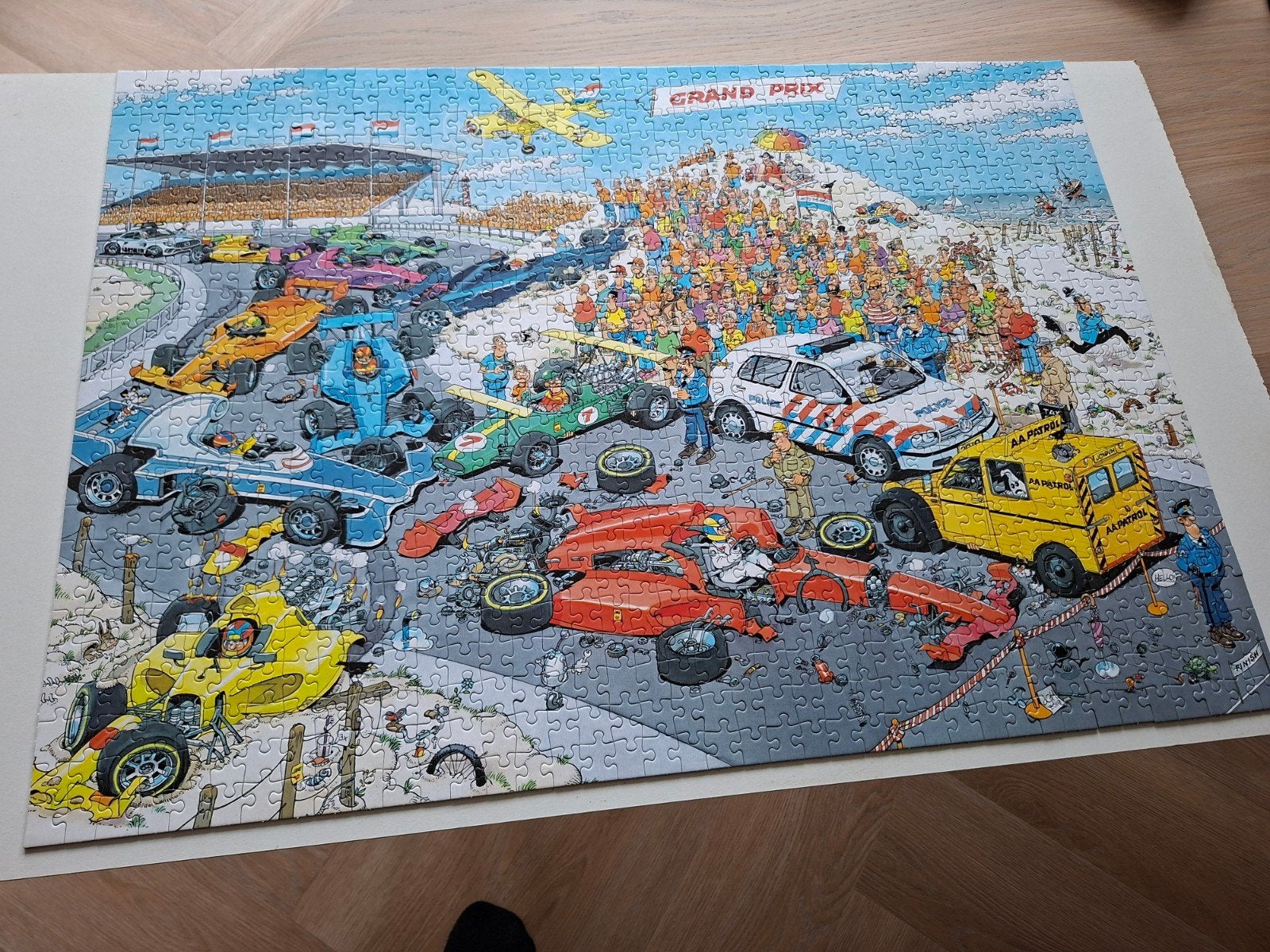 Jan van Haasteren puzzel, Ophalen of Verzenden, 500 t/m 1500 stukjes, Zo goed als nieuw