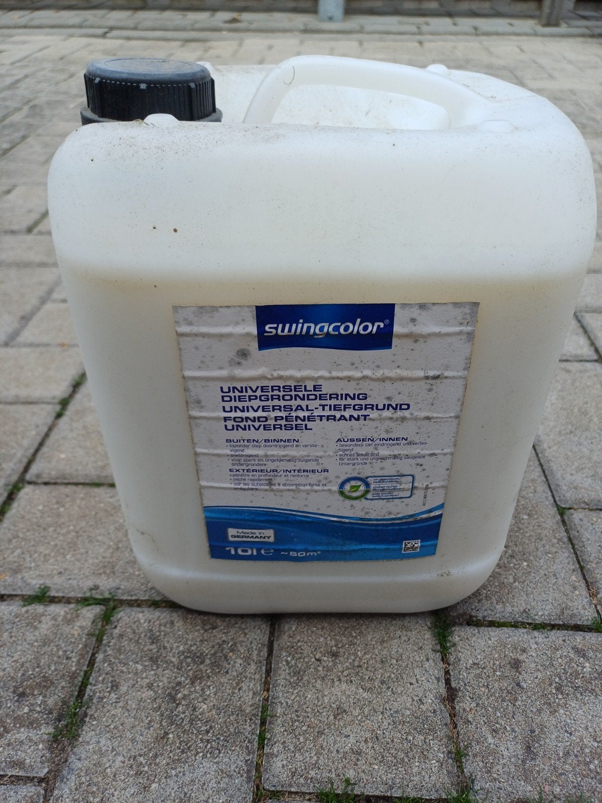 diepgrondiring voorstrijk verf, Ophalen, 5 tot 10 liter, Wit, Nieuw