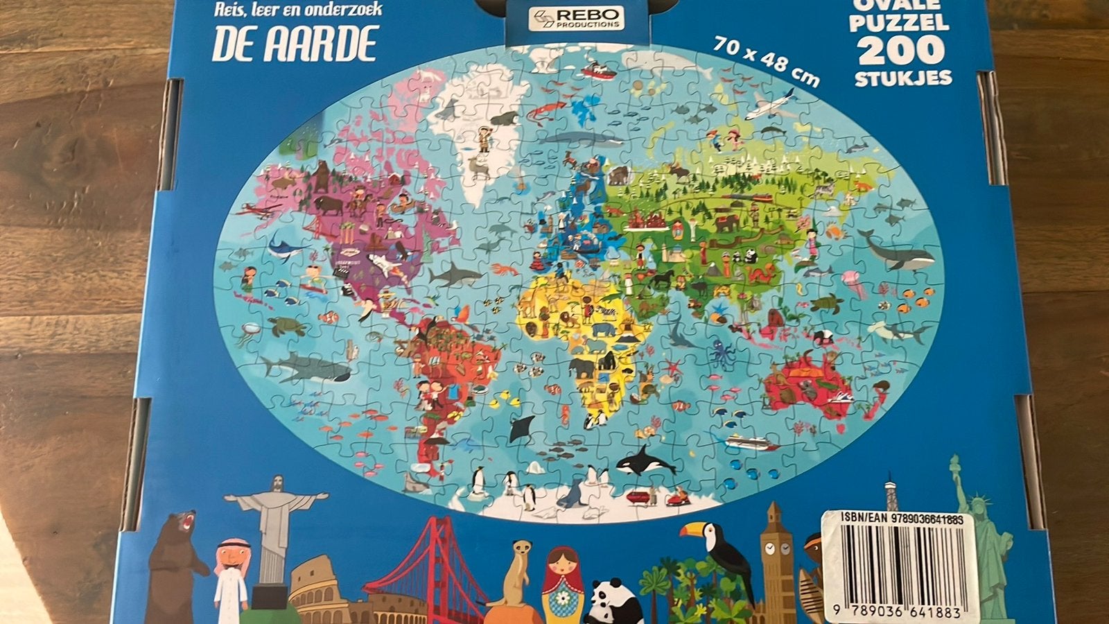 Puzzel, Ophalen, Minder dan 500 stukjes, Zo goed als nieuw