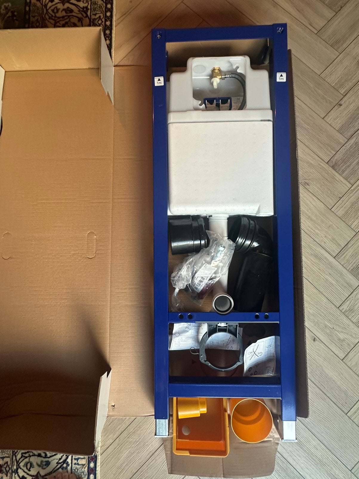 Ben Pro Flush smal inbouwreservoir. Pro flish 8050.452728, Ophalen of Verzenden, Zo goed als nieuw, Toilet