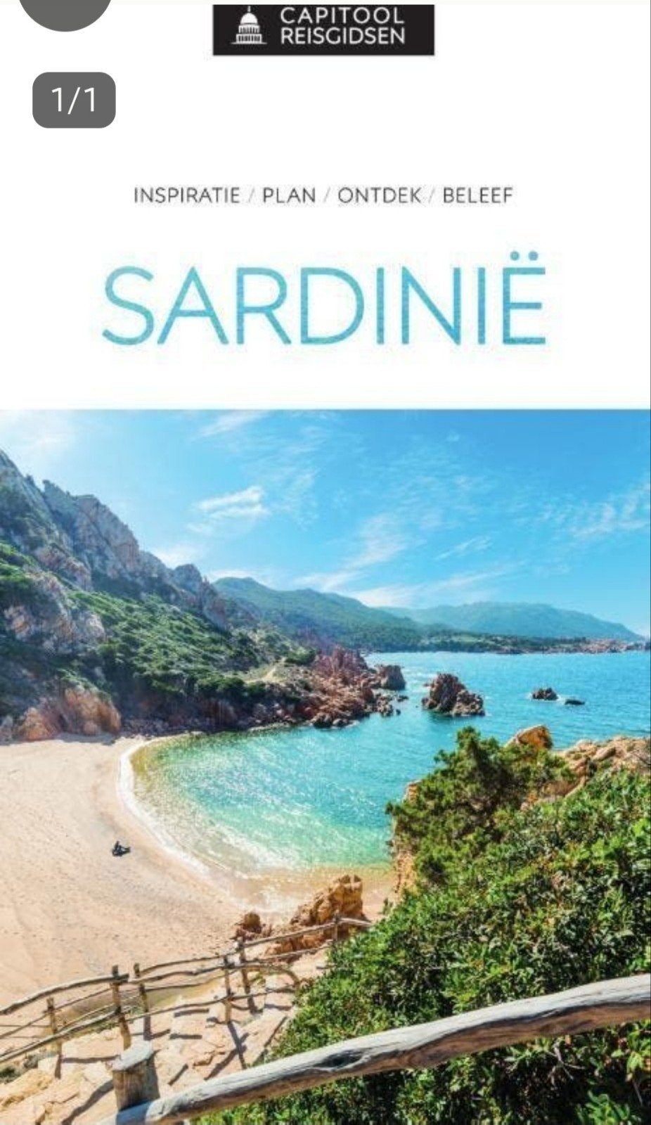 SARDINIE capitool reisgids Nederlands 2023, Boeken, Reisgidsen, Capitool, Europa, Ophalen of Verzenden, Zo goed als nieuw