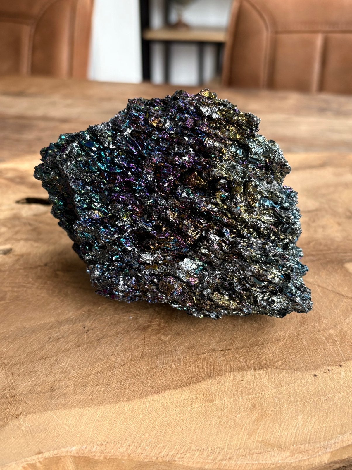 Siliciumcarbide Carborundum zeldzaam edelsteen mineraal, Ophalen of Verzenden, Mineraal