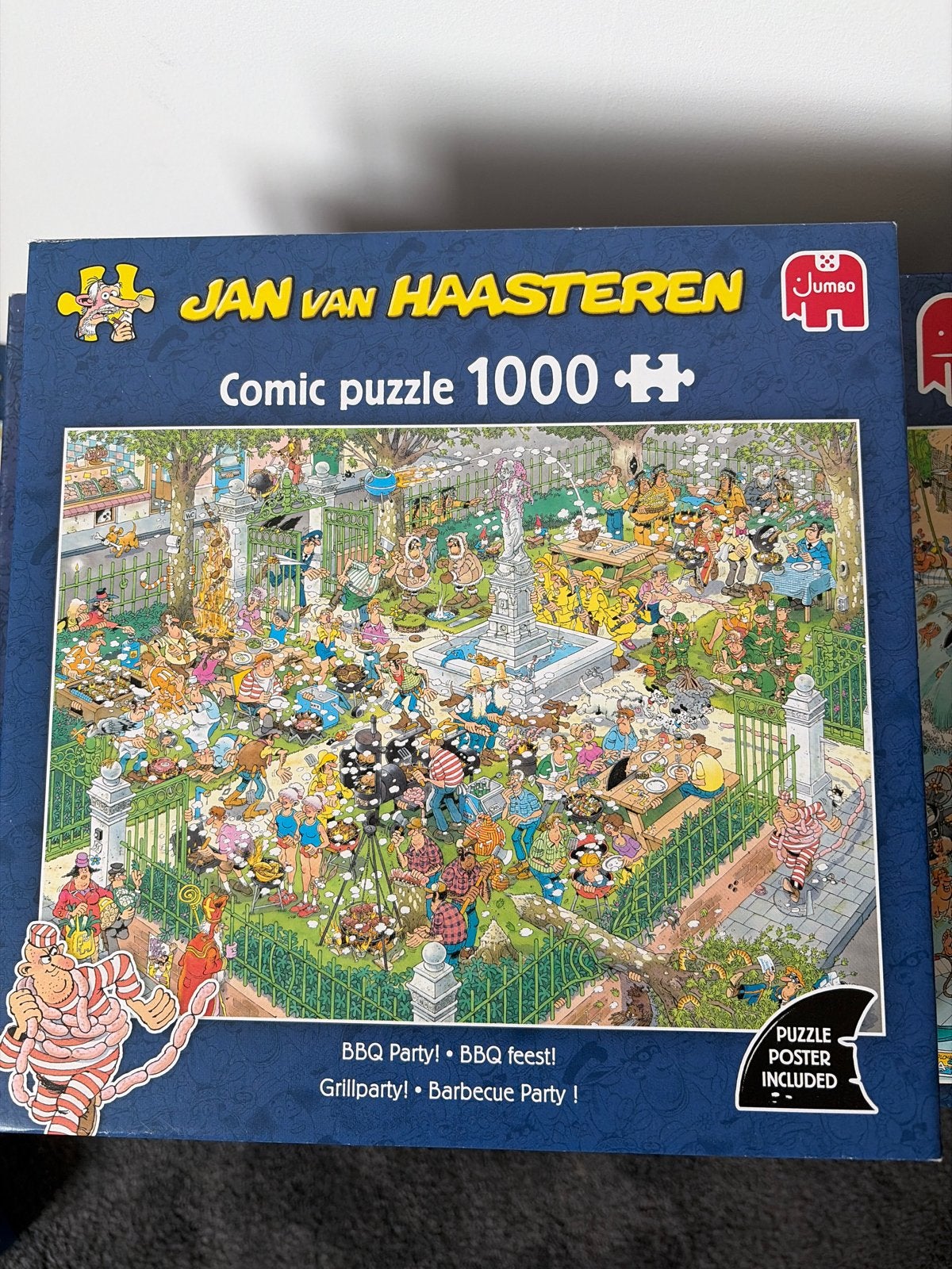 Jan van Haasteren Puzzels -1000/1500 stukjes ruilen of kopen, Ophalen, 500 t/m 1500 stukjes, Zo goed als nieuw, Legpuzzel