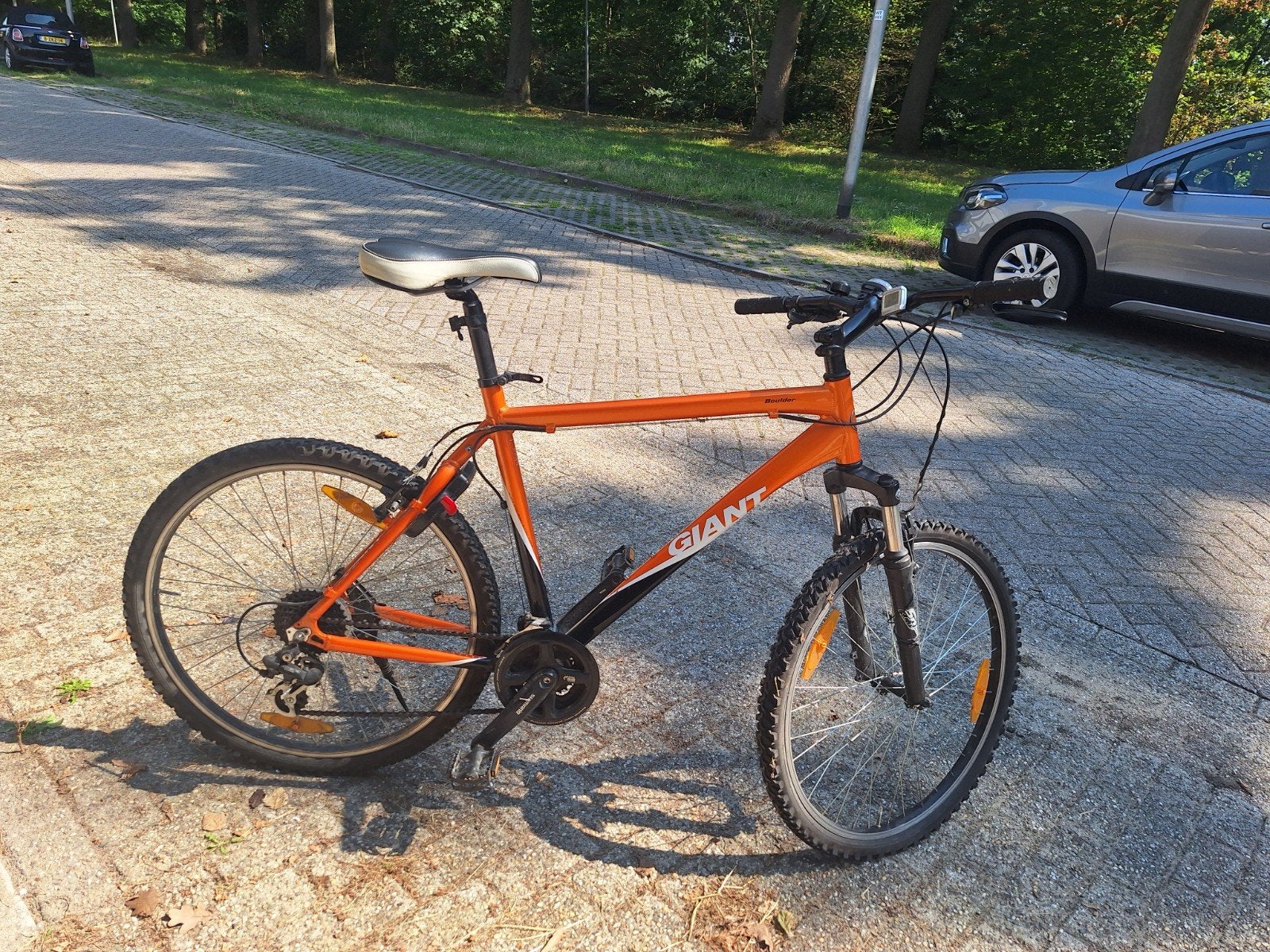 Giant Boulder Mountainbike - Oranje/Zwart - 24 versnellingen, Ophalen, Schijfrem, Giant