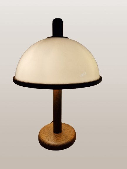Vintage Steinhauer mushroom tafellamp, Hout, Steinhauer, Gebruikt, Vintage