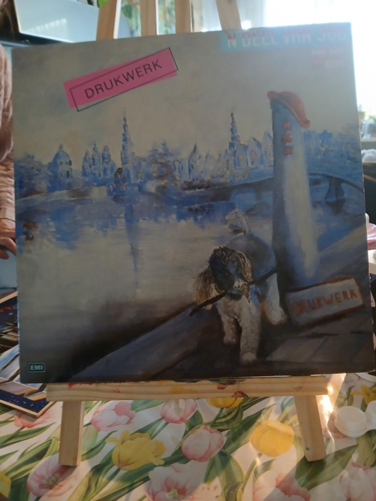 Drukwerk - 'n Deel Van Jou (Vinyl LP), Cd's en Dvd's, Vinyl | Nederlandstalig, Ophalen of Verzenden, Gebruikt