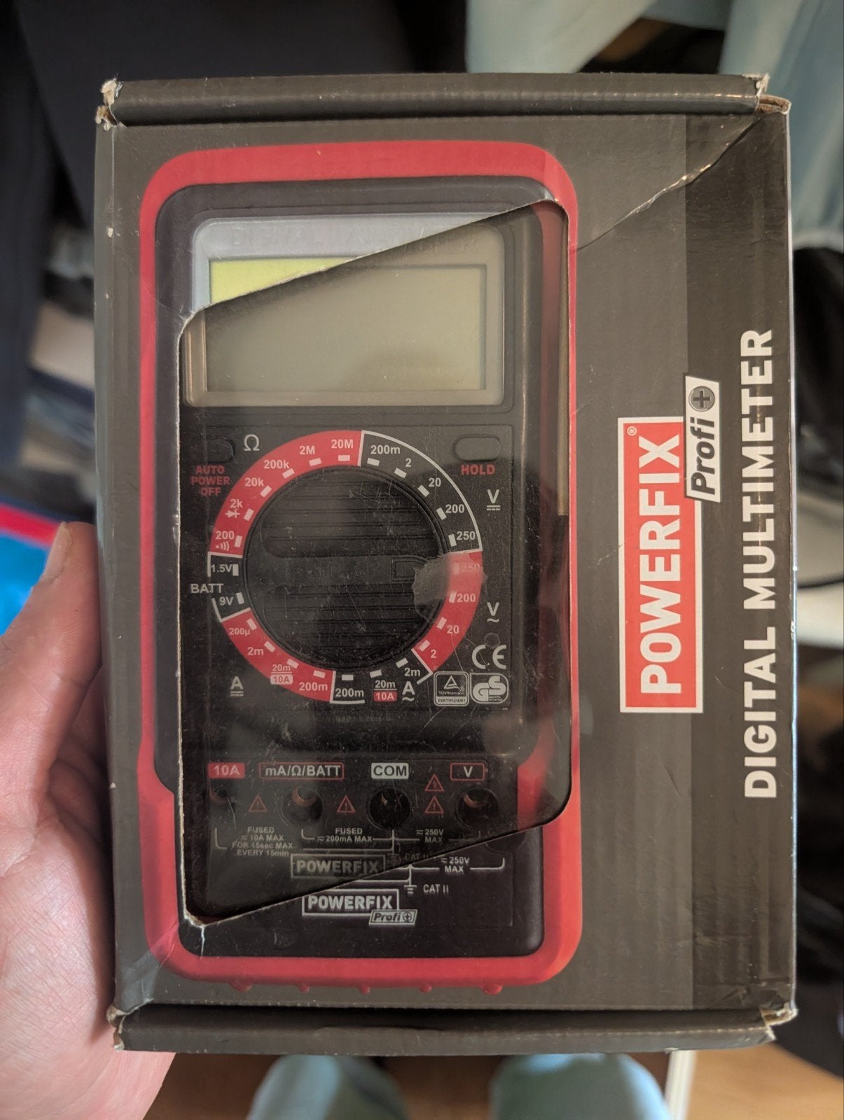 POWERFIX Profi Digitale Multimeter, Ophalen of Verzenden, Zo goed als nieuw