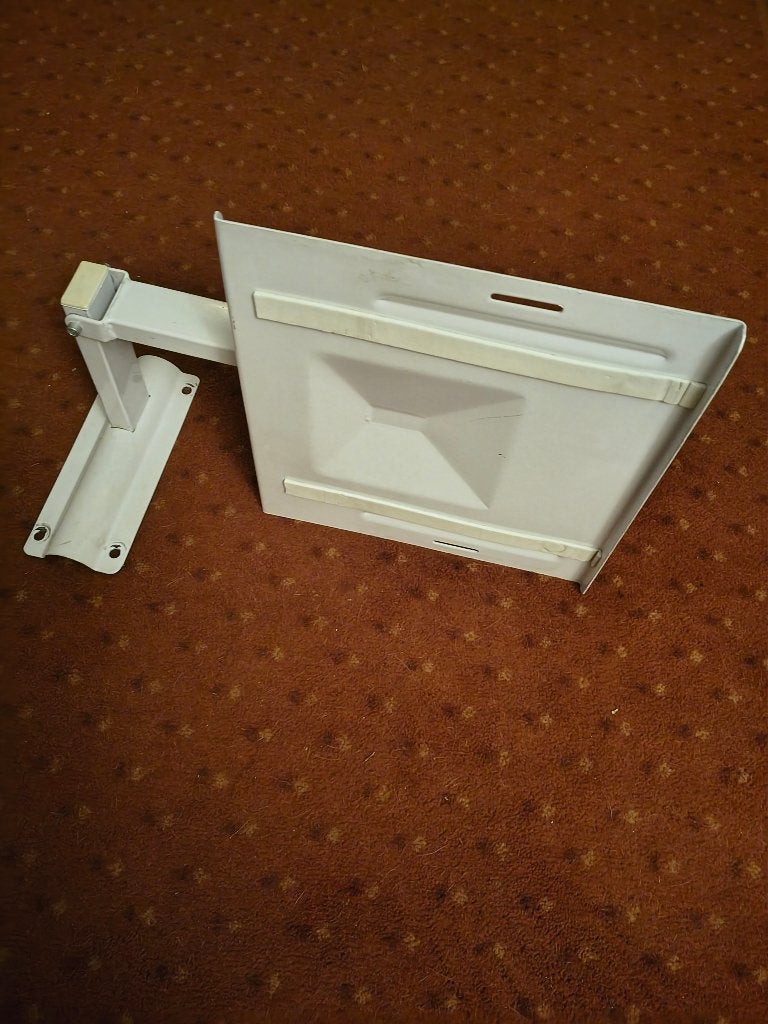 tv wandhouder wit, Ophalen, Gebruikt, Wit, Metaal