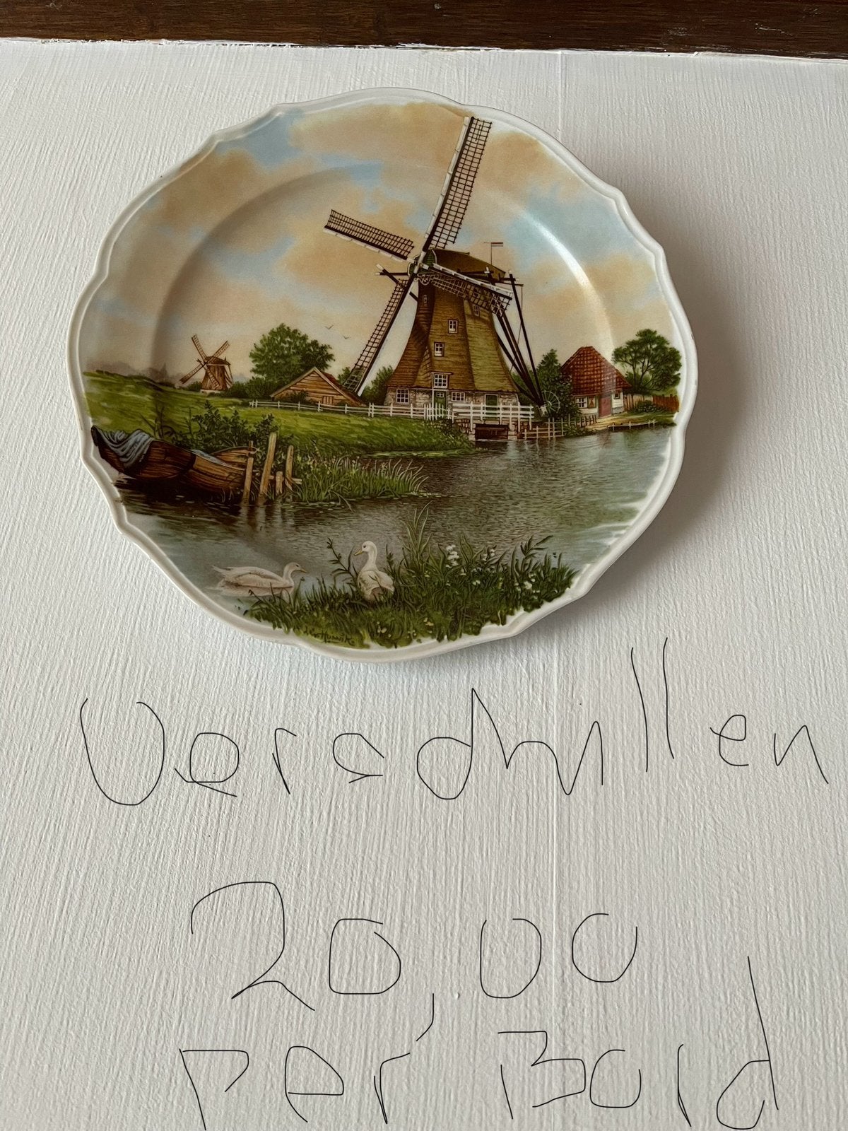 Gekleurde borden, Ophalen of Verzenden