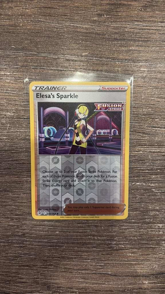 FST Elesa’s Sparkle 233/264 Reverse holo, Ophalen of Verzenden, Zo goed als nieuw