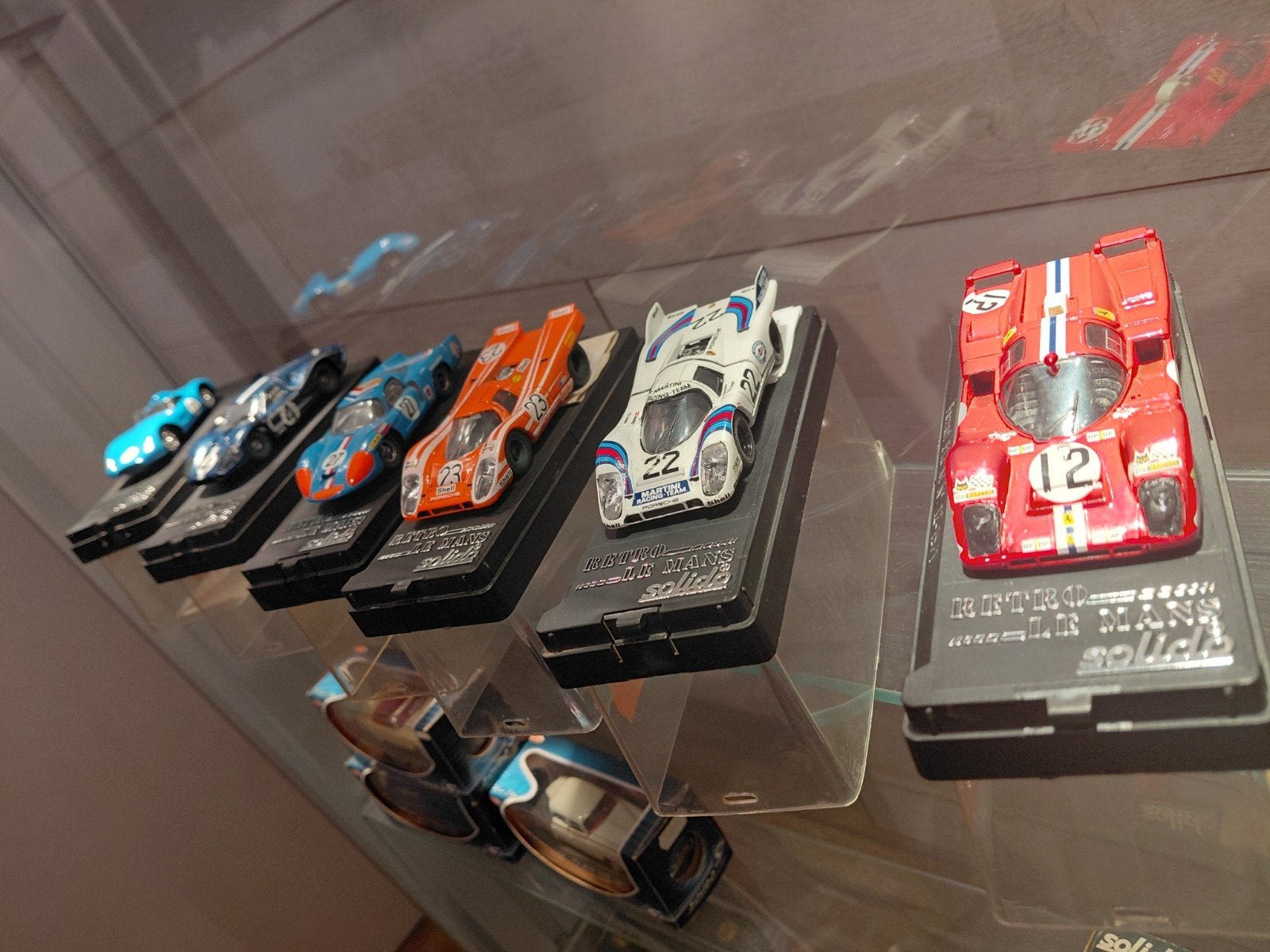 Solido Retro Le Mans 1:43 collectie – Porsche 917, Ferrari 5, Hobby en Vrije tijd, Modelauto's | 1:43, Ophalen of Verzenden, Auto