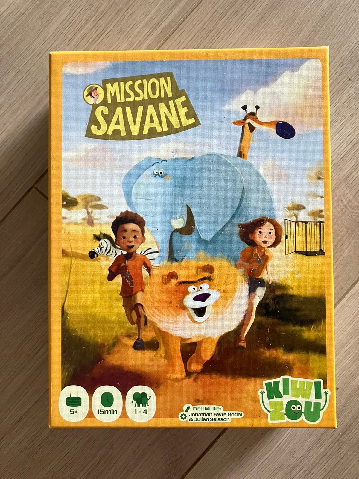 Missie Savanne spel, Ophalen, Zo goed als nieuw