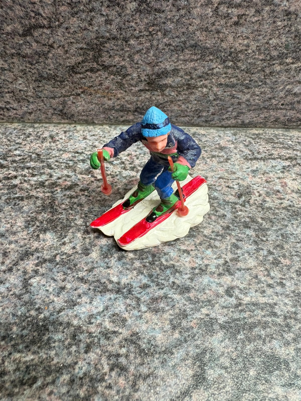 Lemax ski poppetjes, Ophalen of Verzenden, Zo goed als nieuw
