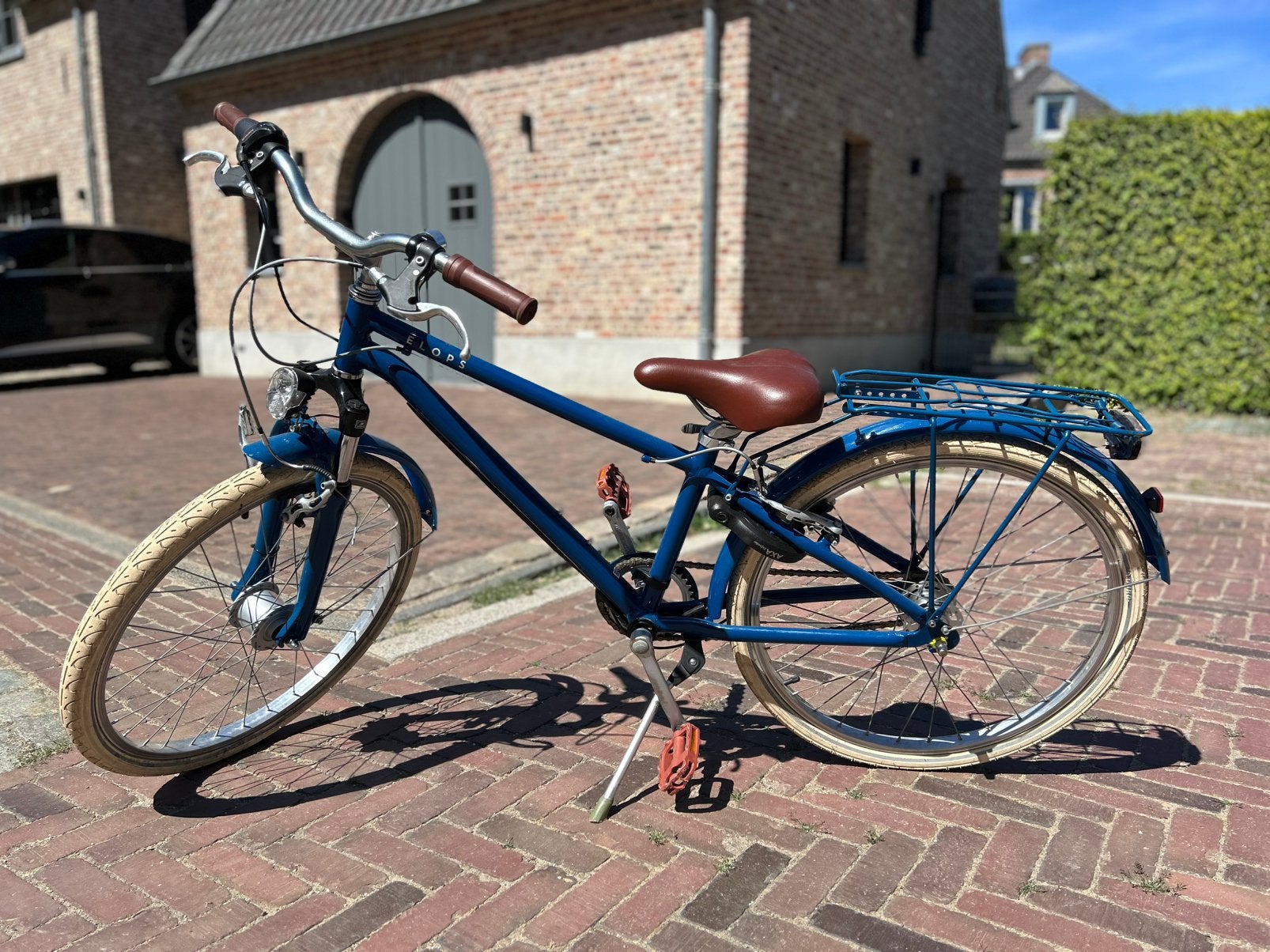Te koop: nette Elops 24 inch kinderfiets van Decathlon., Ophalen, 24 inch, Velgrem, Versnellingen