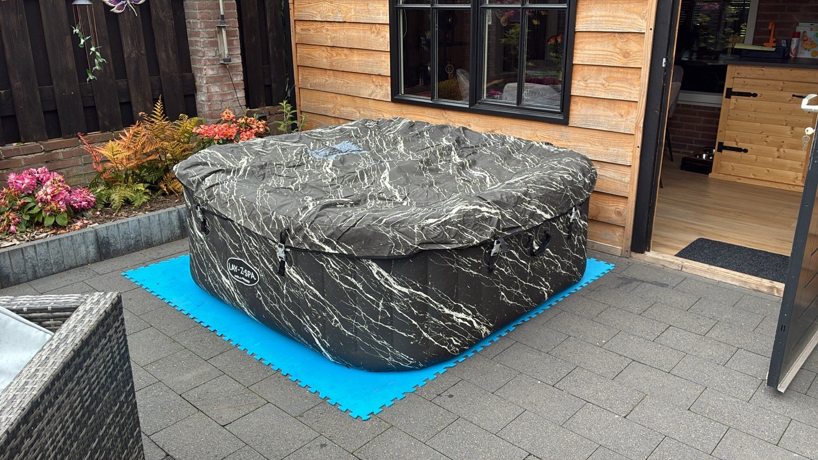 Lay-Z-Spa Hollywood Jacuzzi met doos, Ophalen, Zo goed als nieuw, Filter, Opblaasbaar