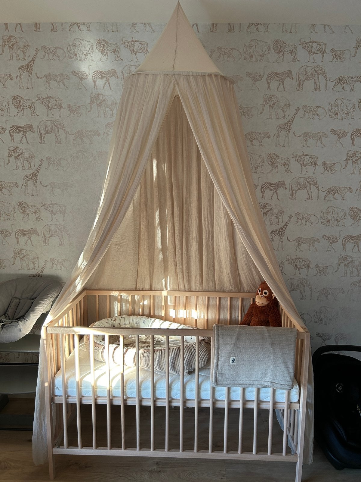 Ledikant 60x120 cm incl matras, Kinderen en Baby's, Kinderkamer | Bedden, Ophalen, Zo goed als nieuw, Minder dan 140 cm, Matras