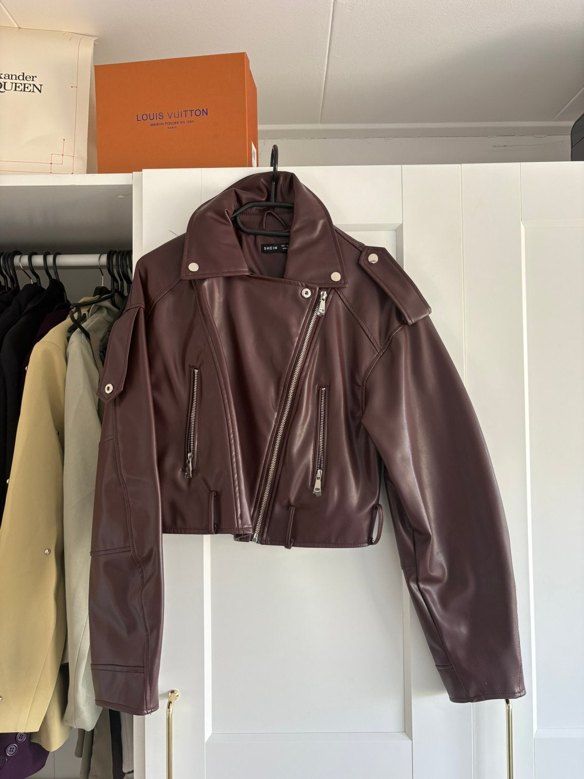 Fake leather jacket S, Ophalen of Verzenden, Nieuw, Maat 36 (S), Overige kleuren