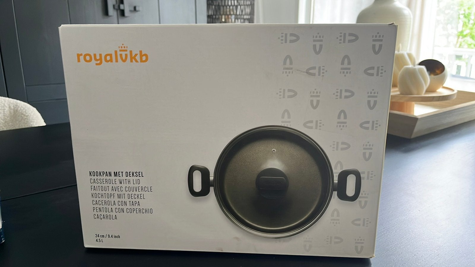 Royal vkb pan, Huis en Inrichting, Ophalen of Verzenden, Zo goed als nieuw, Rvs