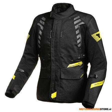 Macna Ultimax Dames Motorjas, Zwart-Geel, Ophalen of Verzenden, Nieuw met kaartje