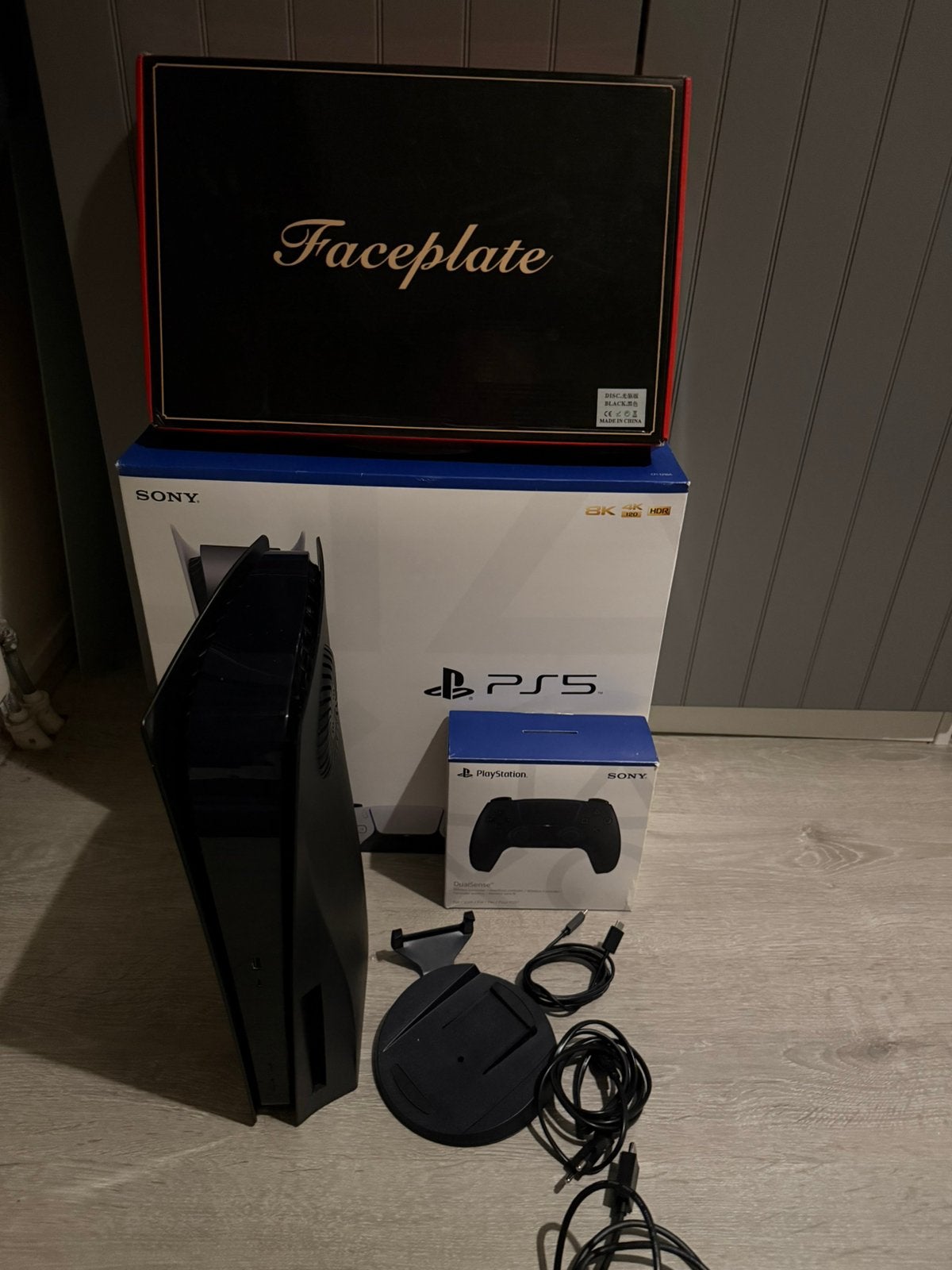 Playstation 5 disc zwart + 1 zwarte controller NIEUWSTAAT, Ophalen, Zo goed als nieuw, Playstation 5