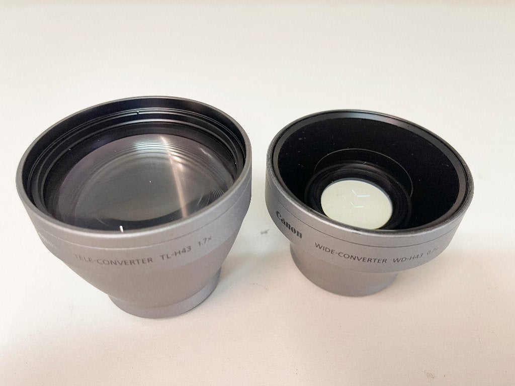 Canon TL-H43 + WD-H434 (2 WIDE camera Lenzen), N, Canon, N, Camera