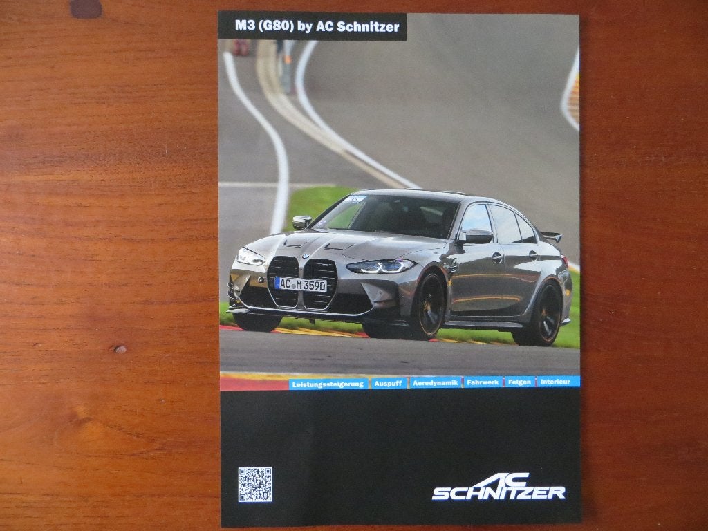 AC Schnitzer M3 (G80) (nov. 2021) (BMW), Ophalen of Verzenden, Nieuw, BMW