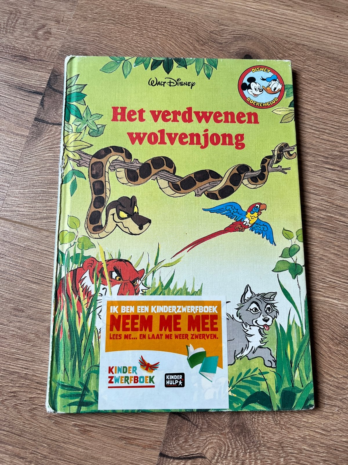 Walt Disney - Het verdwenen wolvenjong (Jungle Boek), Ophalen of Verzenden, Gelezen, Sprookjes