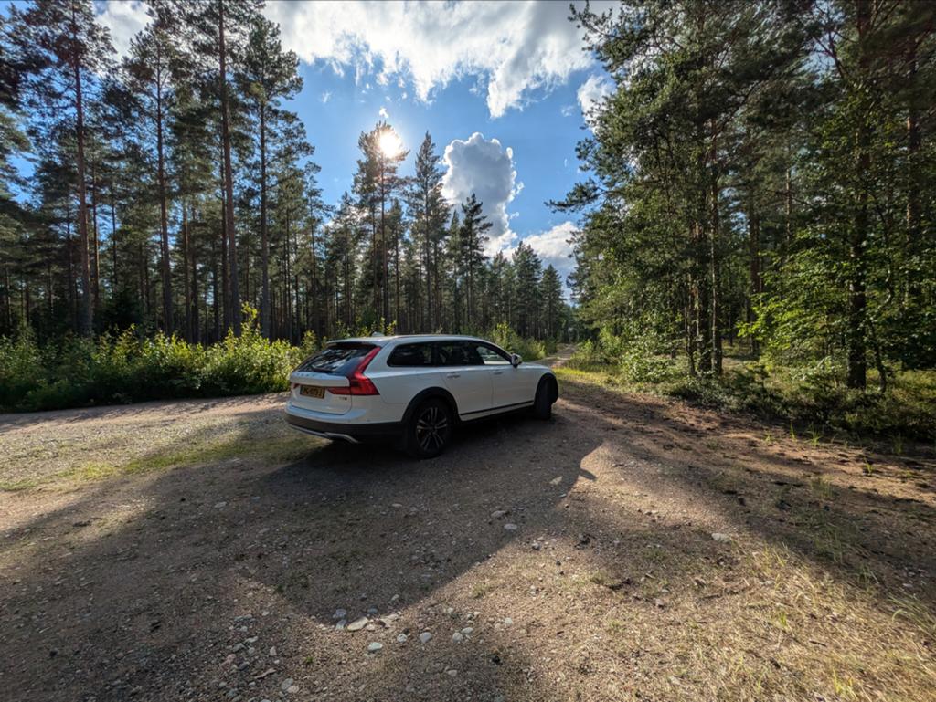 Volvo V90 cross country T5 awd B&W full options, Automaat, V90, 1969 cc, Wit