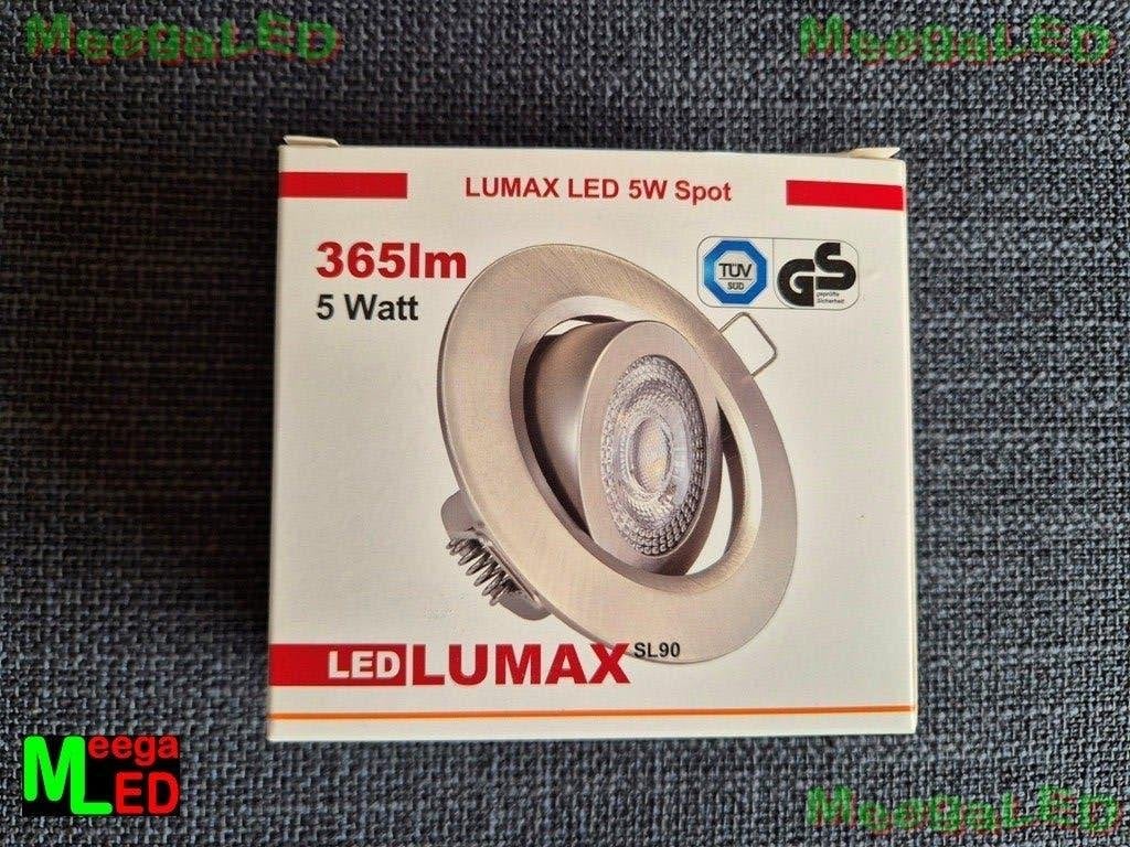UITVERKOOP: LED inbouwspot zwart 5W WW - laatste exemplaar, Huis en Inrichting, Lampen | Spots, Kunststof, Overige merken, Nieuw