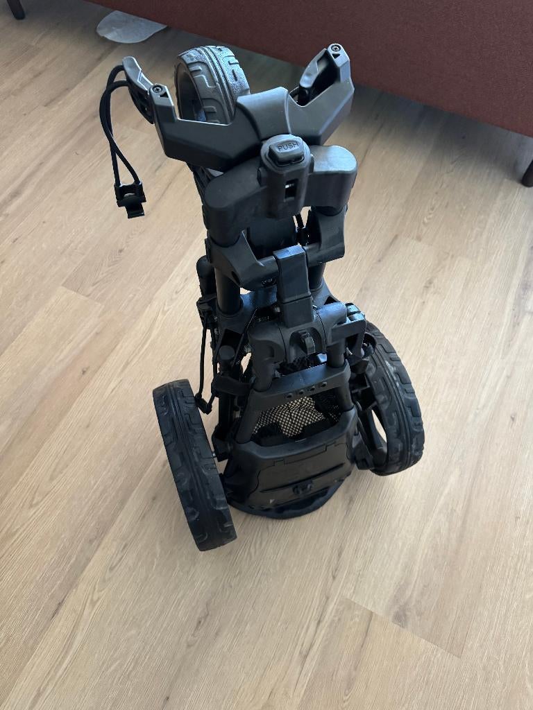 Fastfold Flex 360 Golftrolley - 3-wieler -Compact inklapbaar, Sport en Fitness, Golf, Ophalen, Gebruikt, Golfkar, Overige merken