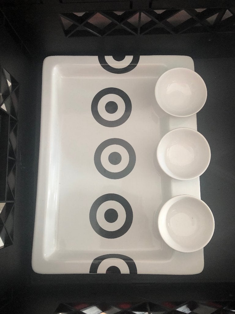 Tapas bord met losse bakjes, Ophalen, Nieuw, Bord(en), Overige stijlen