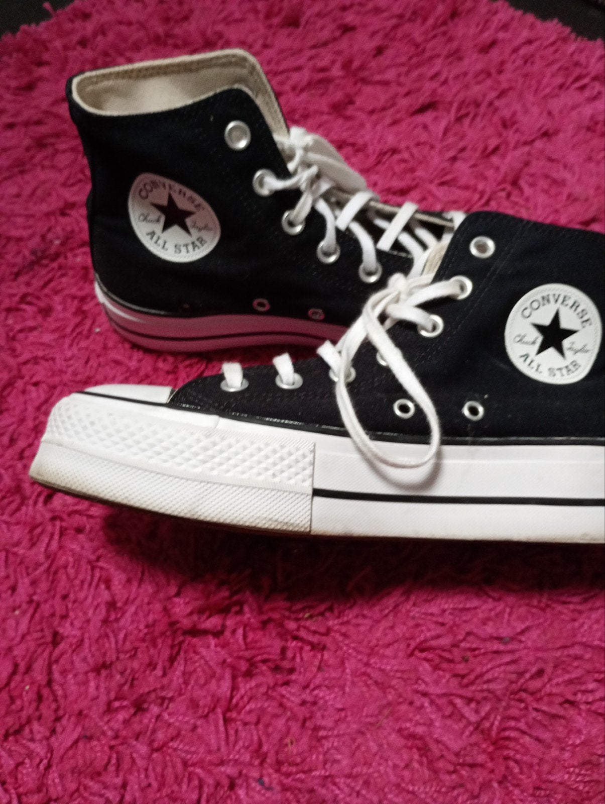 Converse All Star High Top Sneakers Zwart, Kleding | Dames, Schoenen, Zwart, Converse, Ophalen of Verzenden, Sneakers of Gympen