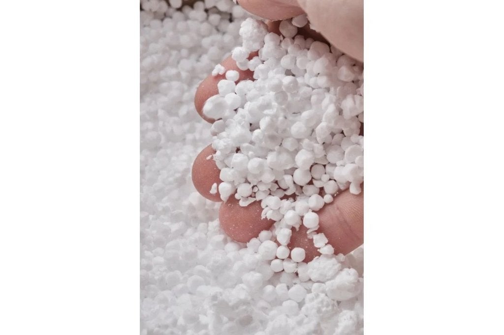 Isolatiechips polystyreen gratis, Doe-het-zelf en Verbouw, Isolatie en Afdichting, Zo goed als nieuw, 15 m² of meer, Vloerisolatie