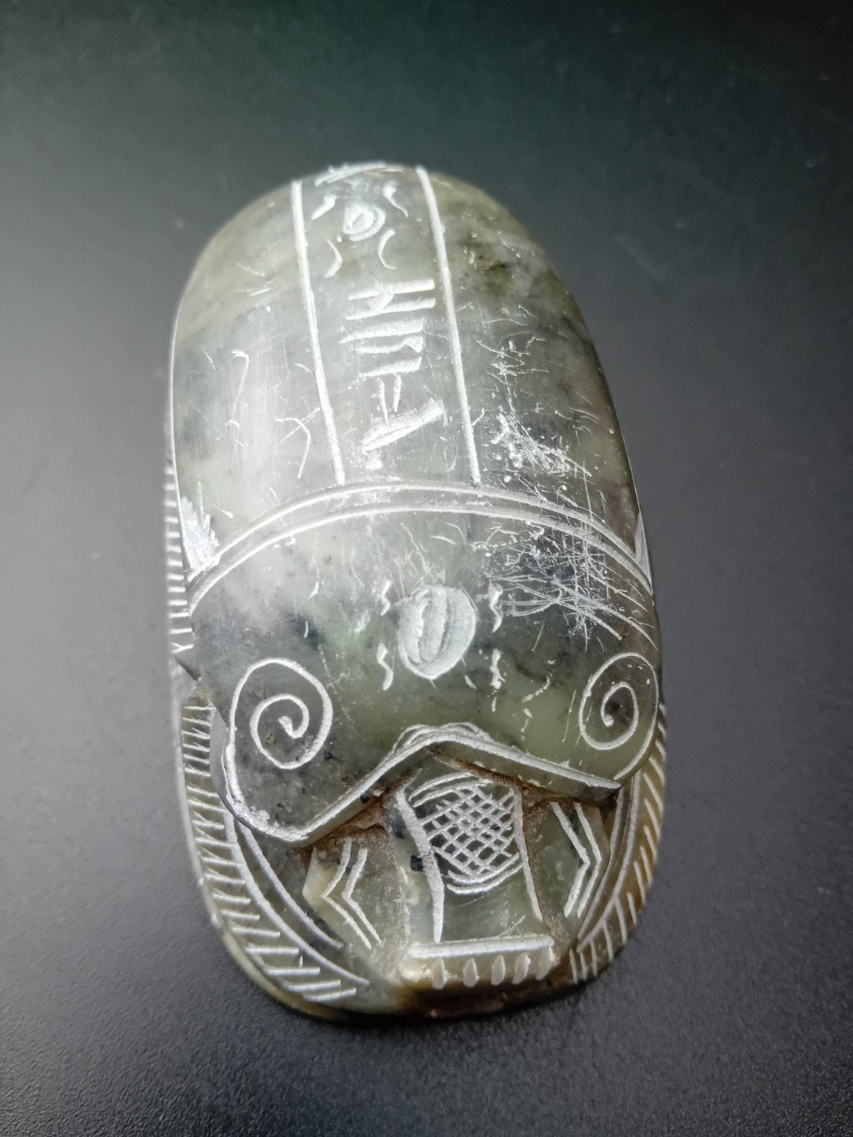 Egyptische Scarabee van Steen - Decoratief Object, Verzenden
