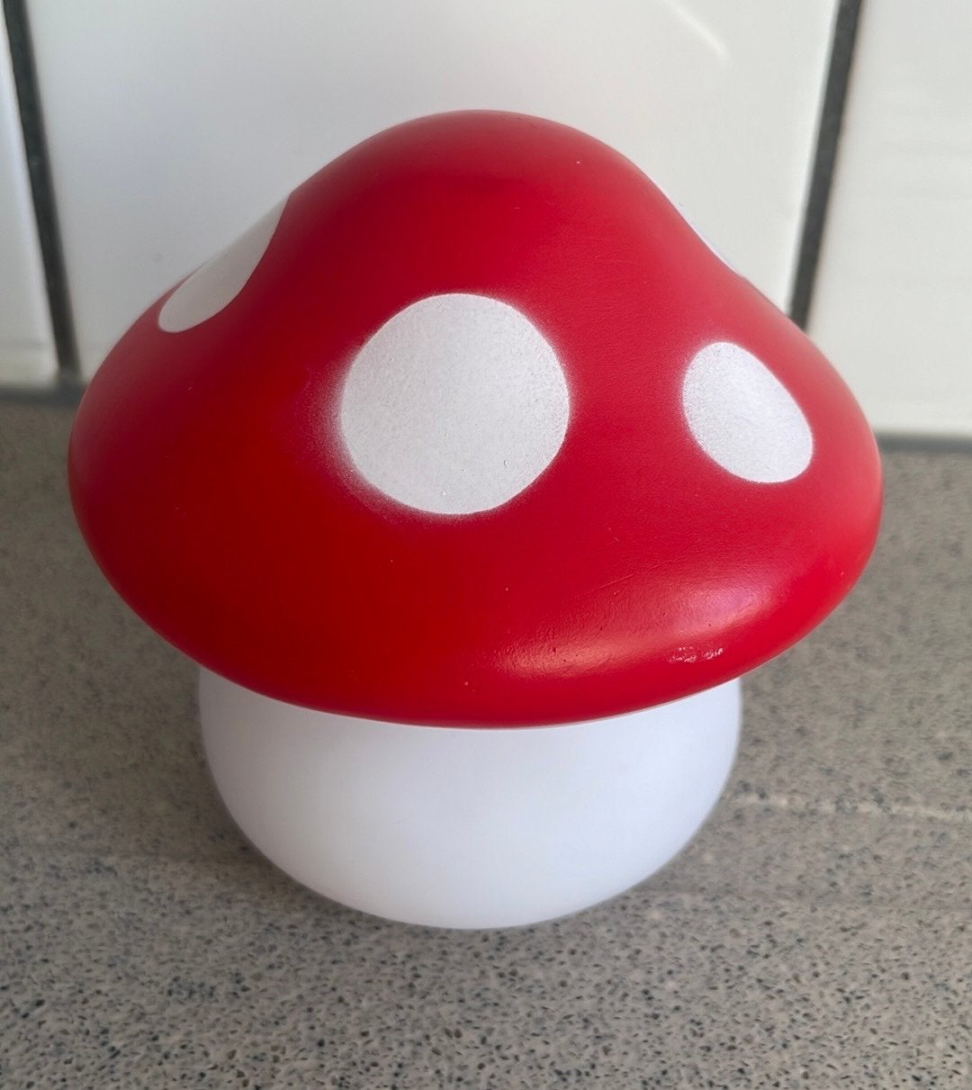Paddenstoel lamp, Ophalen of Verzenden, Zo goed als nieuw, Lamp